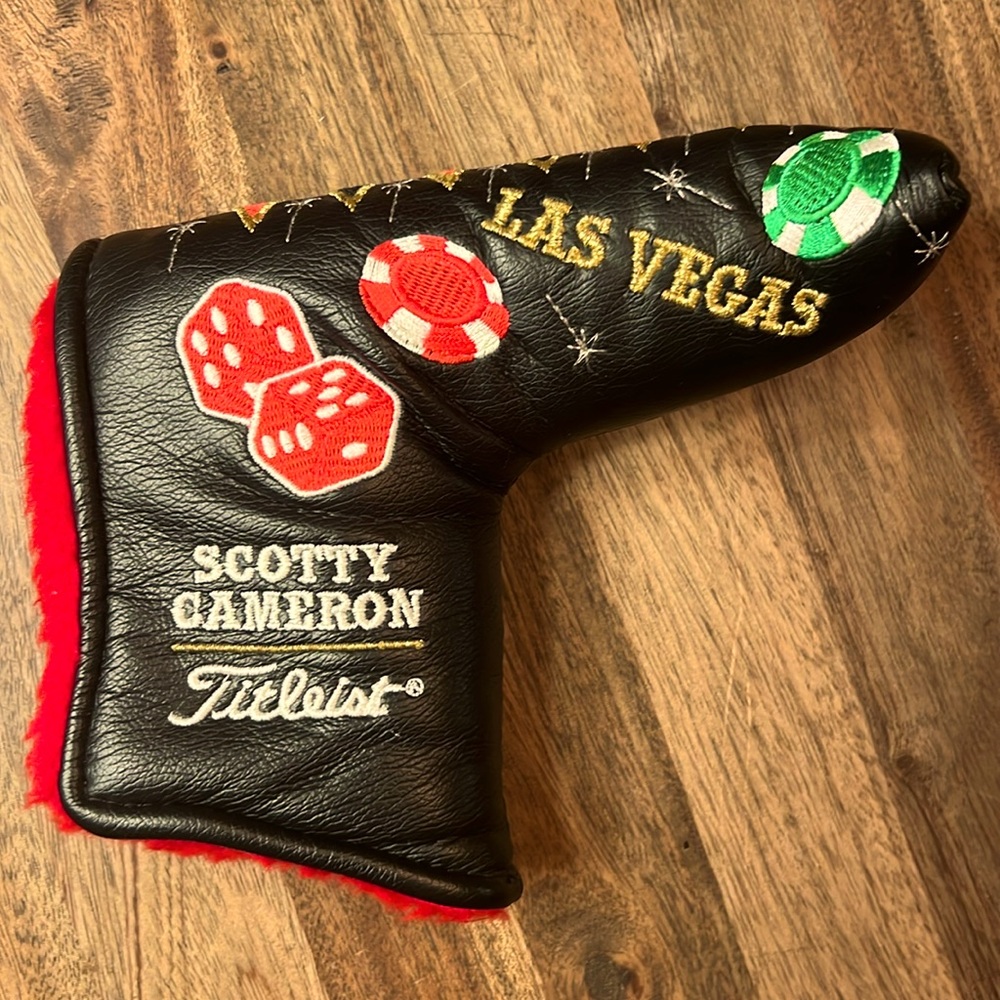 Scotty Cameron 2007 Vegas blade putter cover never gamed